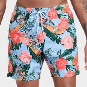 Batman Tropical Swim Shorts Size L
